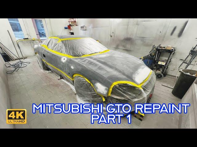 Re-painting a classic Japanese sports car the Mitsubishi GTO PT1