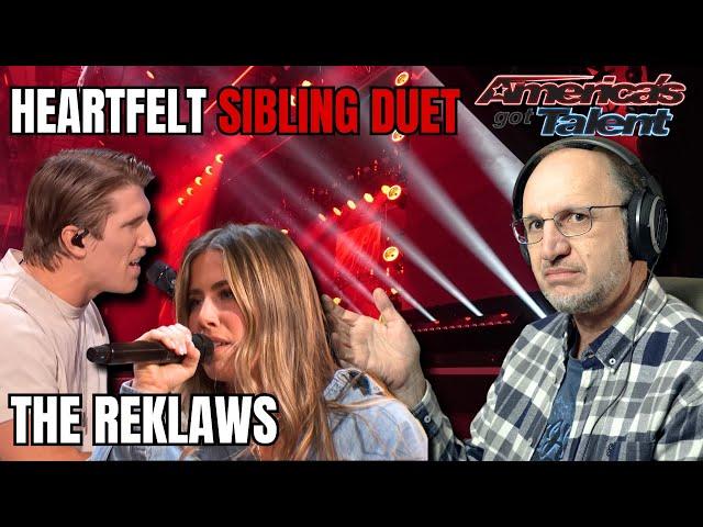 THE REKLAWS  on AGT - siblings' beautiful original about mental health, "People don't talk about"