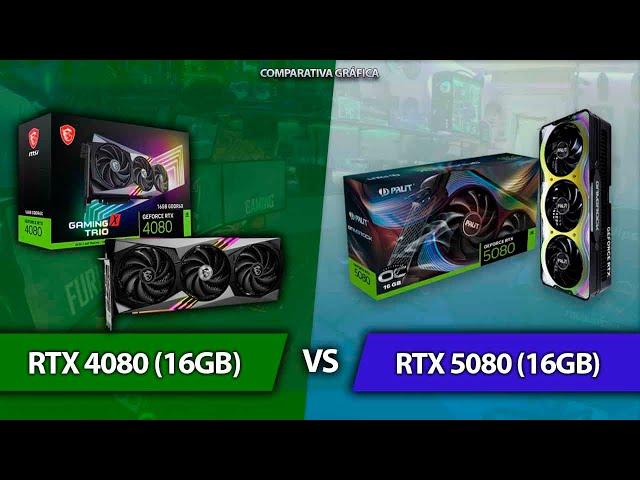 RTX 5080 vs RTX 4080 | 1440p & 4K