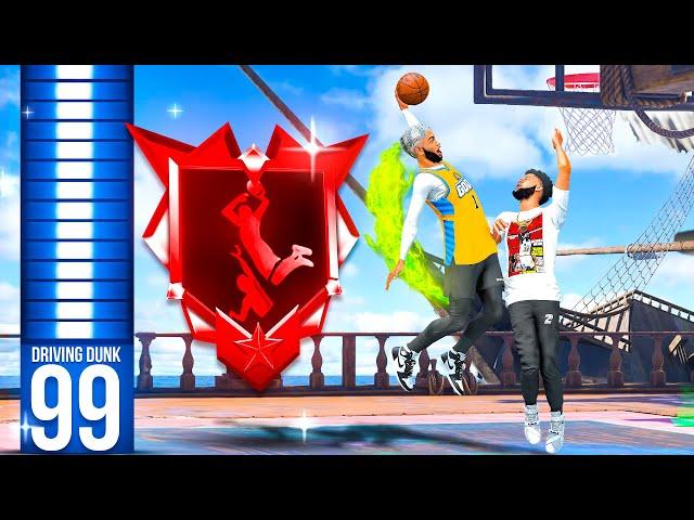 LEGEND POSTERIZER + 99 DRIVING DUNK is UNSTOPPABLE on NBA 2K25!