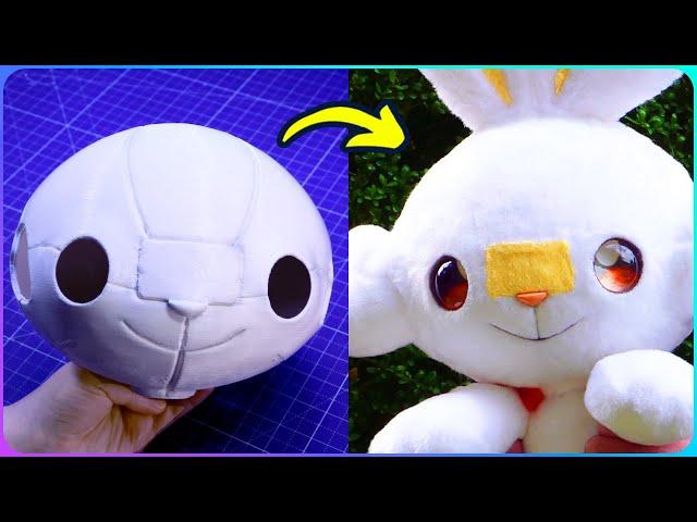 Making a LIFE-SIZE Scorbunny Pokédoll