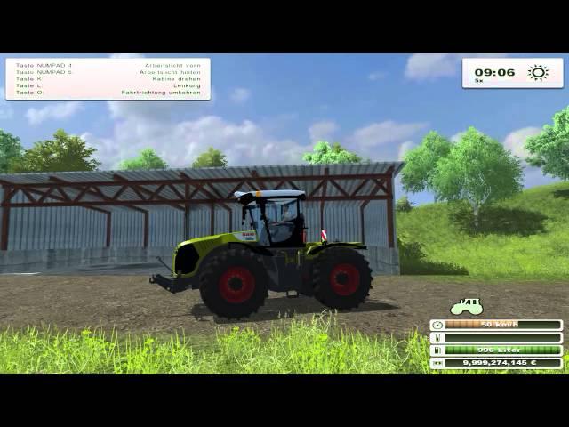 Claas Xerion 5000 Trac V drives with full speed