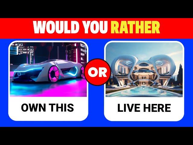 Would You Rather....? Futuristic Luxury Life Edition #3