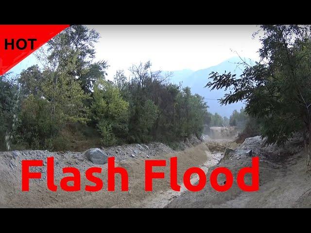  massive debris flow illgraben Schlammlawine