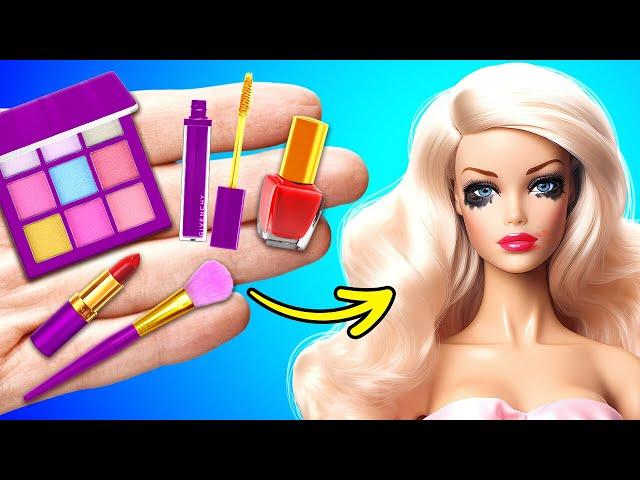 DIY Most Fashionable Doll Transformation  EASY IDEAS For You Doll by Slick Slime Sam's Maker World