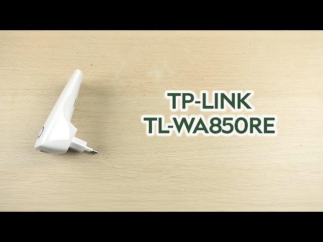 Розпаковка TP-LINK TL-WA850RE