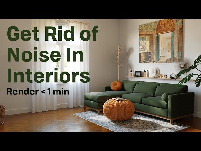 Optimize interior Renderings in Blender Cycles