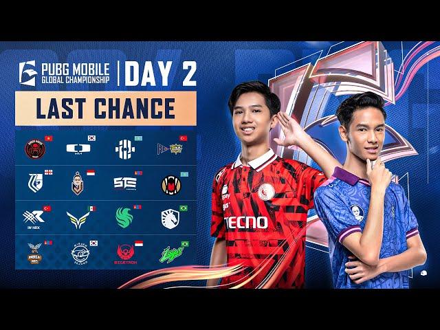 [BM] 2024 PMGC League | Last Chance Day 2 | PUBG MOBILE Global Championship