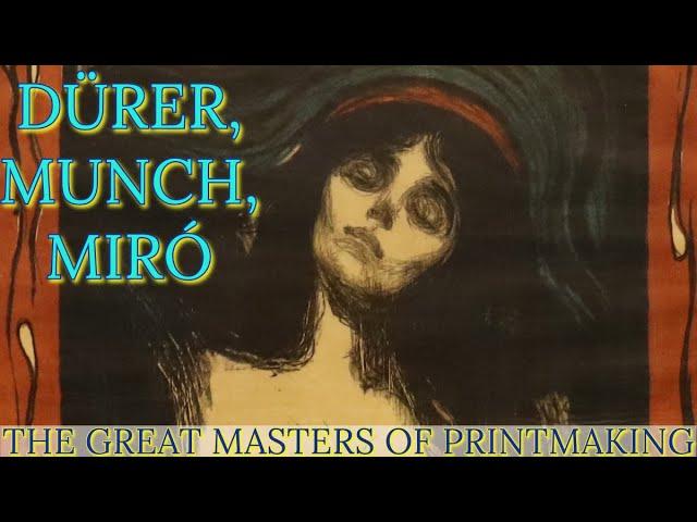 Dürer, Munch, Miró: The Great Masters of Printmaking: Exhibition at the Albertina Museum in Vienna