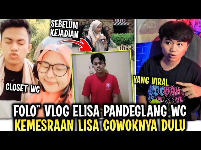 FOTO" VLOG ELISA PANDEGLANG & PACARNYA PAKAI CLOSET WC!!!