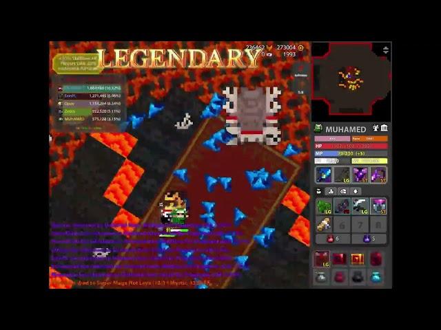 LG drop montage + Ancient relic | ROTMG private server VALOR