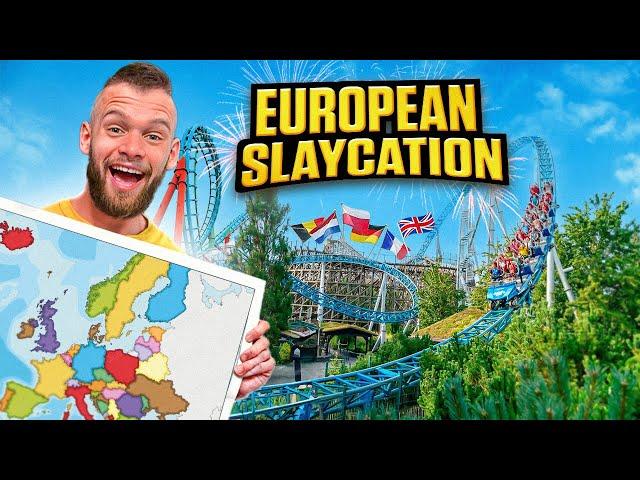 22 DAYS TO RIDE OVER 100 ROLLER COASTERS IN EUROPE - The Full Series