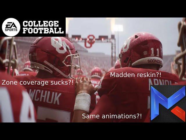 ISSUES with EA College Football 25 GAMEPLAY?!