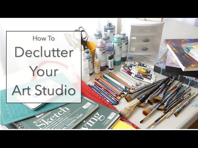 How to Declutter Your Art Studio E5, S1 of *Open Studio*