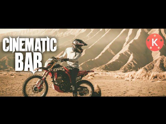 Cinematic Bar editing with kinemaster || Cinematic bar || kinemaster tutorial