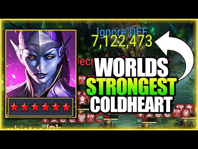 YOU WON'T Believe Your Eyes!! This 6 Star Fully Awakened Coldheart Is Insane! Raid Shadow Legends