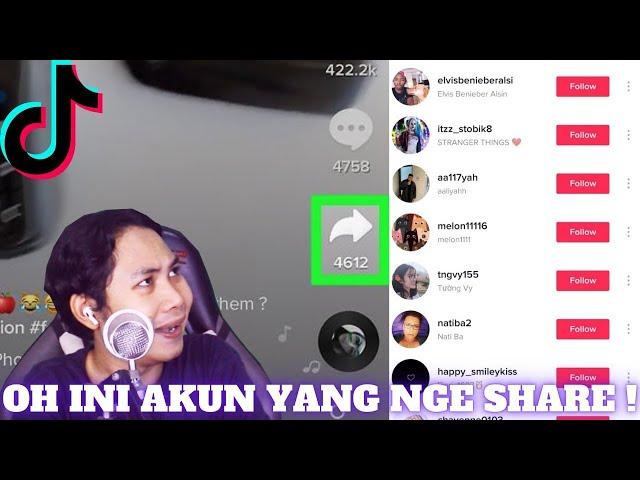 Apakah Kita Bisa Tau Siapa Aja Yang Membagikan Video TikTok ? Ini Jawabannya