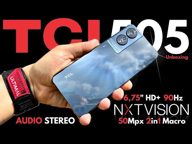 TCL 505 Unboxing - MEGLIO di Redmi A3?! Android 14 Display 90Hz NXT VISION Audio STEREO NFC A 95€!