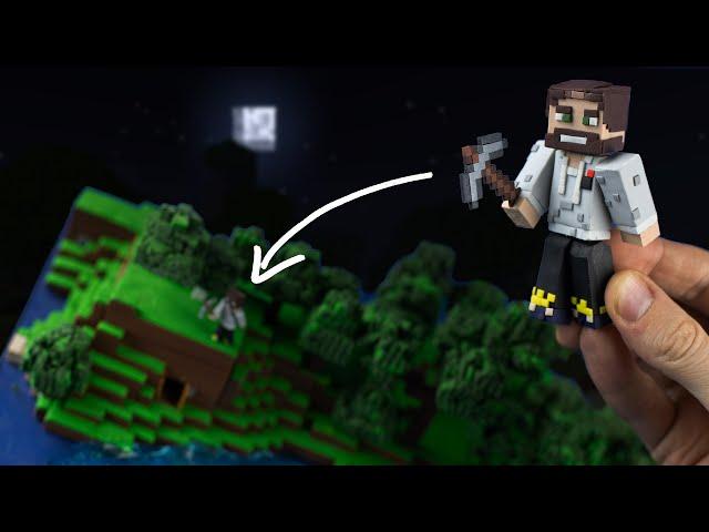 Surviving in Minecraft BUT NOW with my own ClayClaim Clay-SKIN #2