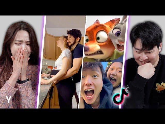 Koreans React To TikTok ‘#Family’ for the first time | Y