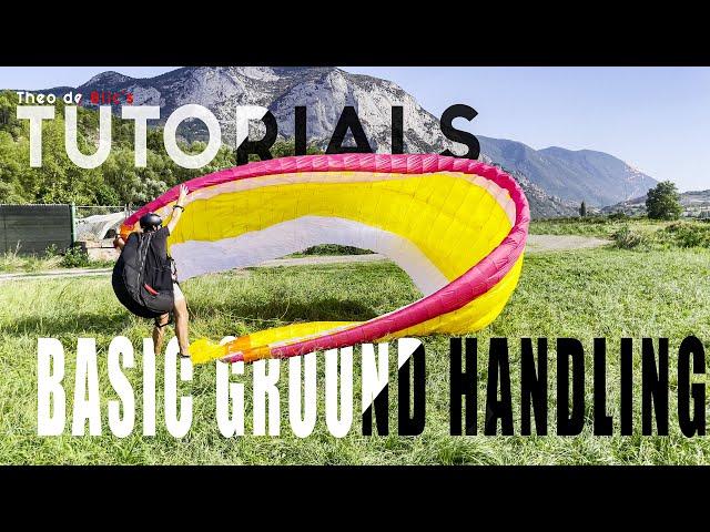 Théo de Blic's Tutorial - Basic Ground Handling : Cobra Launch/Throw&Go/Kiting... - Paragliding