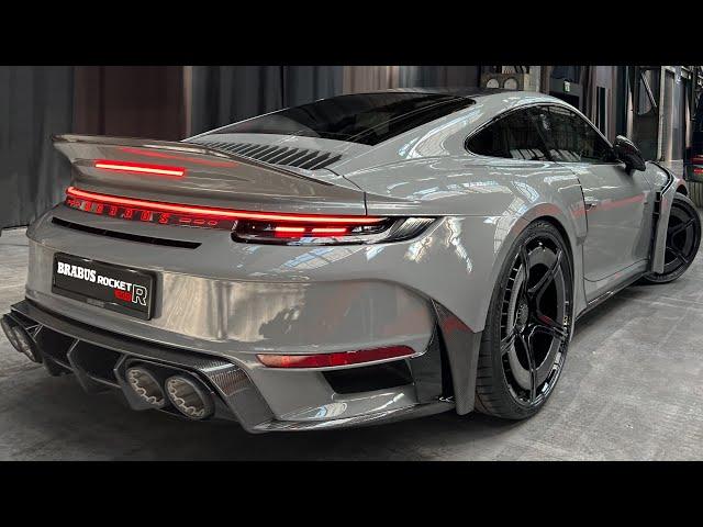 NEW 2024 Porsche BRABUS ROCKET +SOUND! 900 HP BRUTAL Porsche ROCKET! Interior Exterior Details