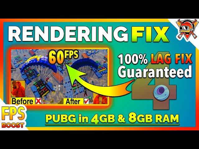  Gameloop Rendering Problem 100% FIX 2021! | Gameloop and PUBG Emulator ULTIMATE Lag FIX (Hindi) 