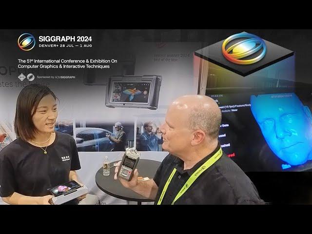 SIGGRAPH 2024 - Revopoint 3D Handheld Scanners