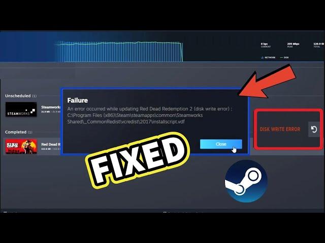 How to Fix Steam Disk Write Error | 2023 Trick