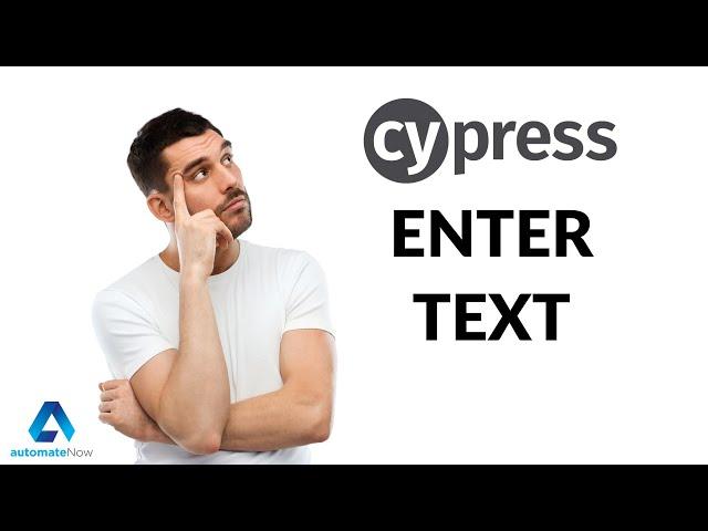 Cypress set textbox value | Type command | automateNow