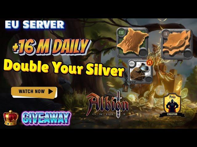 I Doubled My Silver many times in a day with this Investment Strategy in Albion Online!