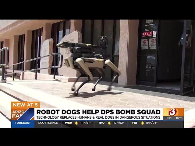 Arizona DPS using new robot dogs in dangerous situations