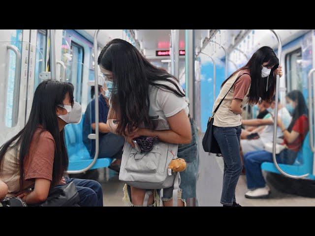 Will People Give Up Their Seat for a Girl in Period Pain? | Social Experiment