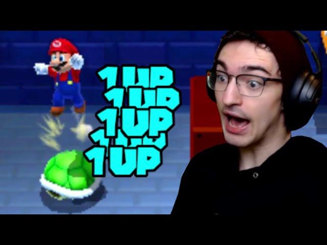 Mario Speedrunner plays 3D Land for the First Time