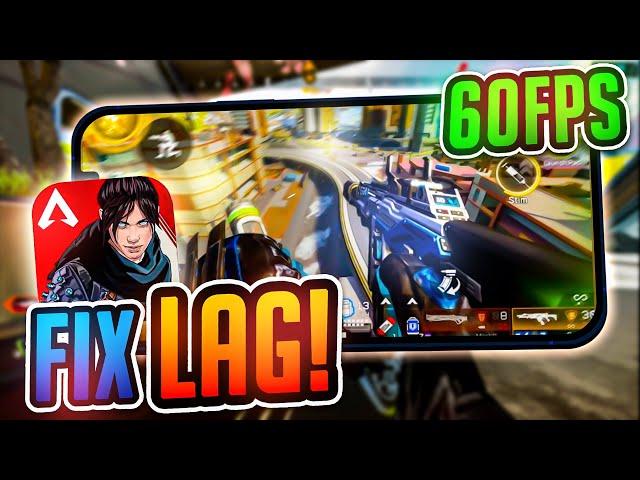 How to FIX LAG in Apex Legends Mobile! (MAX FPS Tips and Tricks)