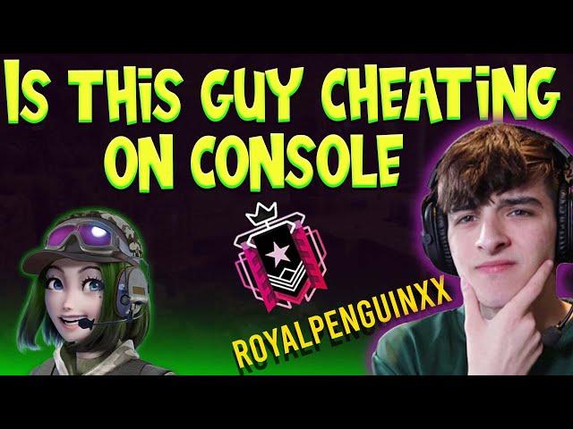 Royal Penguinxx is cheating on console (aimbot cheat activated ) - Rainbow Six Siege