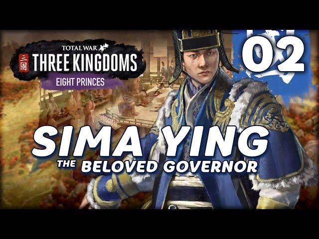 WAR BETWEEN BROTHERS! | Total War: THREE KINGDOMS - Eight Princes (Sima Ying Campaign) #2