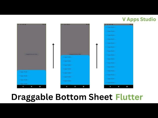 Draggable Scrollable Sheet | Show Modal Bottom Sheet | Dynamic Bottom Sheet | Flutter Tutorial