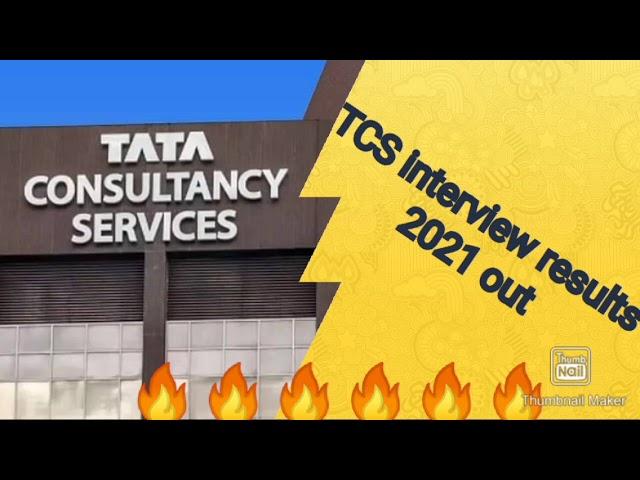 TCS NQT 2021 INTERVIEW RESULTS ARE OUT|| WATCH in Video