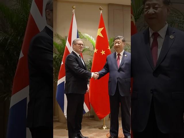 Prime Minister Keir Starmer meets President Xi Jinping