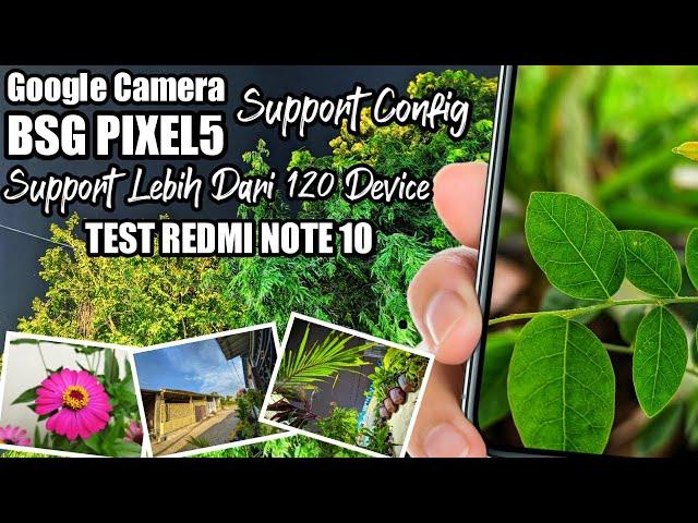 Install Gcam On Redmi Note 10 | Gcam 8.1 Pixel 5 BSG GVr, Support Config