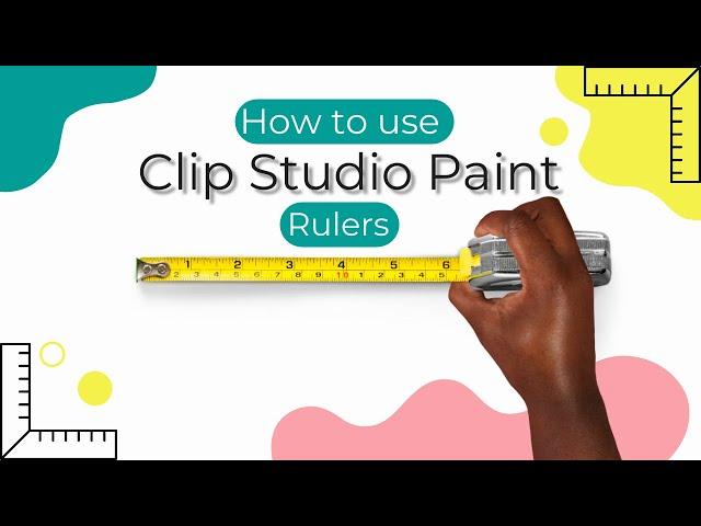 Clip Studio Paint ruler tutorial for beginners