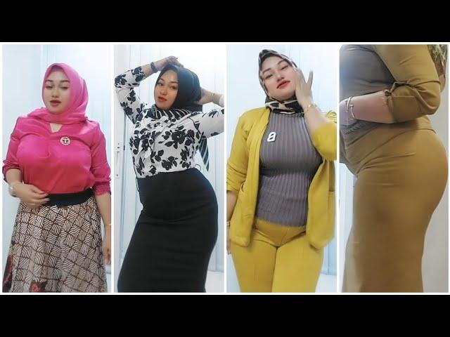 KUMPULAN GOYANG TIKTOK TANTE JILBOOBS CANTIK SEMOK MLENUK BIKIN HORNY (PART 1)