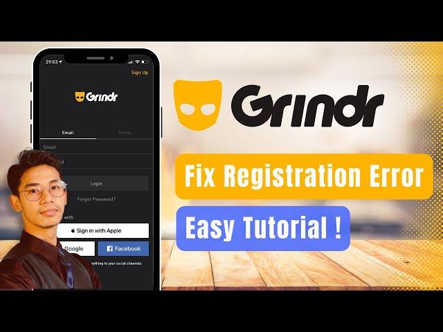 How to Fix Grindr Registration Error !