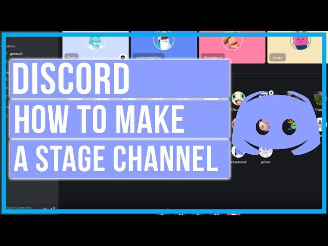How To Make A Stage Channel On Discord - Full Tutorial