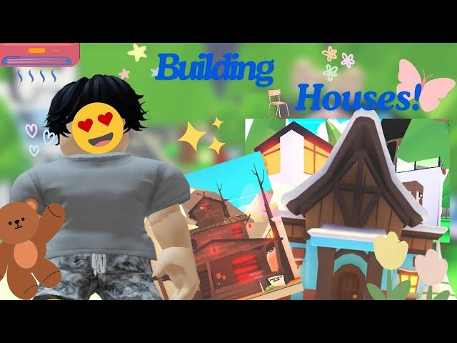 Building Houses for Strangers!(Adopt Me Roblox)