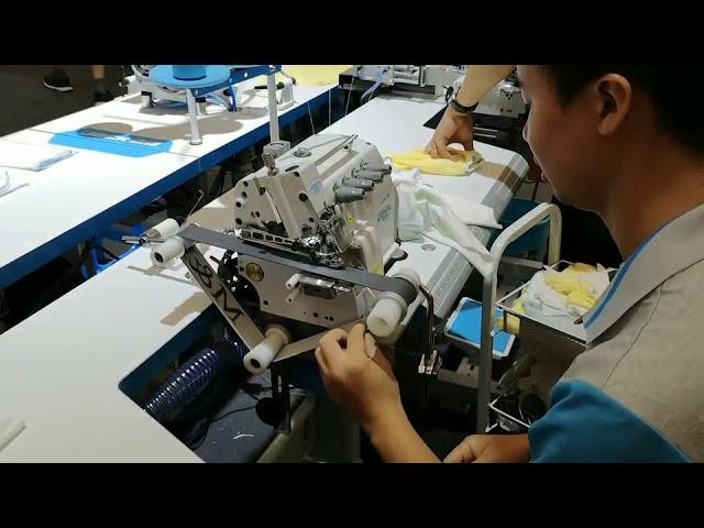 JACK Elastic Attaching Overlock Machine