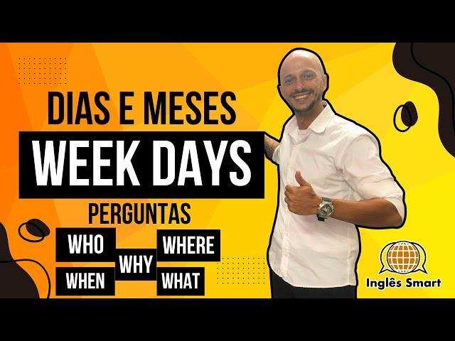 Os dias da semana em inglês