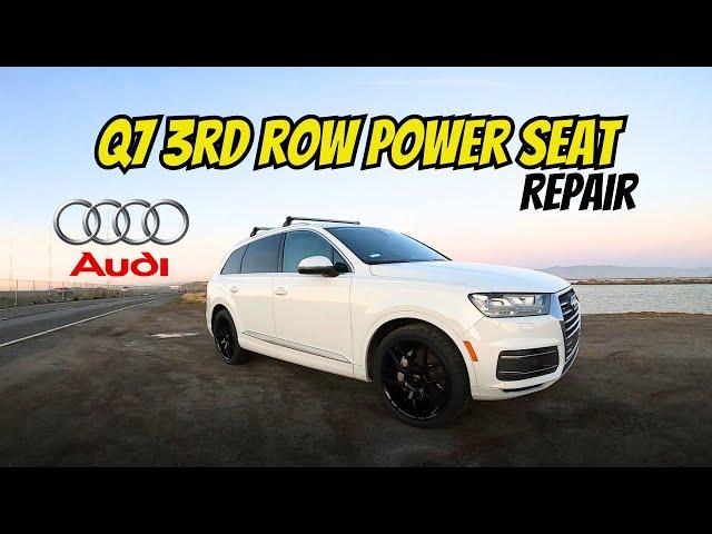Audi 3rd Row Seat Fail!
