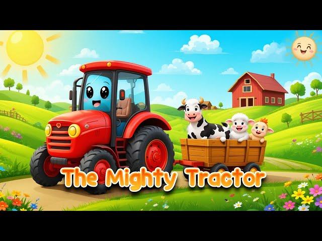  Tractor Song for Kids | Fun Nursery Rhymes | Learn About Vehicles! 